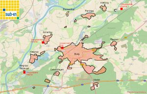 Stromnetzkarte - Stadtwerke Burg Energienetze